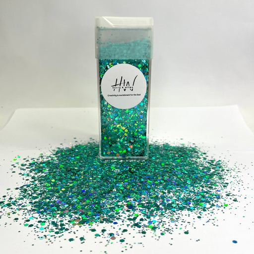 Chunky Glitter Large 125g Super Sparkle -  Aquamarine