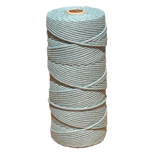 2mm 200mtr Macrame Rope - Grey Green - Harry & Wilma