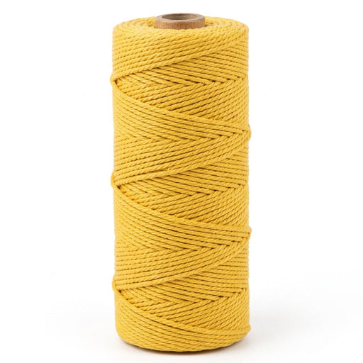 2mm 200mtr Macrame Rope - Mustard - Harry & Wilma