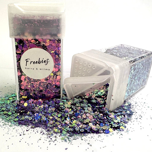 3 D Cats Eye glitter - Pink Lavender 42g - Harry & Wilma