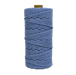 3mm Braided Macrame Cord 100mtr - Denim Blue