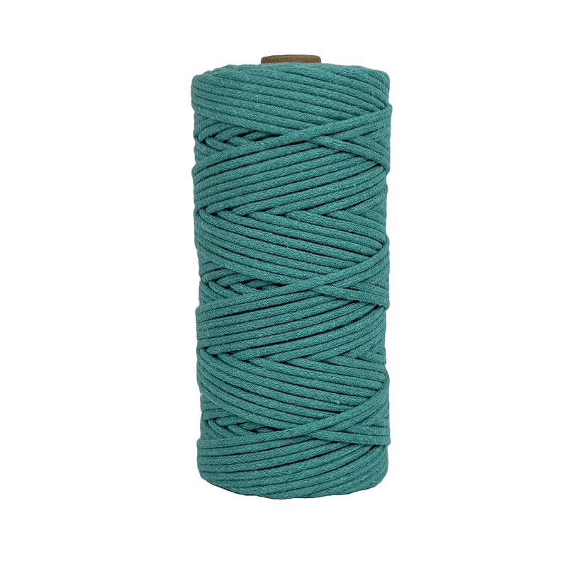 3mm Braided Macrame Cord 100mtr - Jade - Harry & Wilma