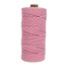 3mm Braided Macrame Cord 100mtr - Princess Pink
