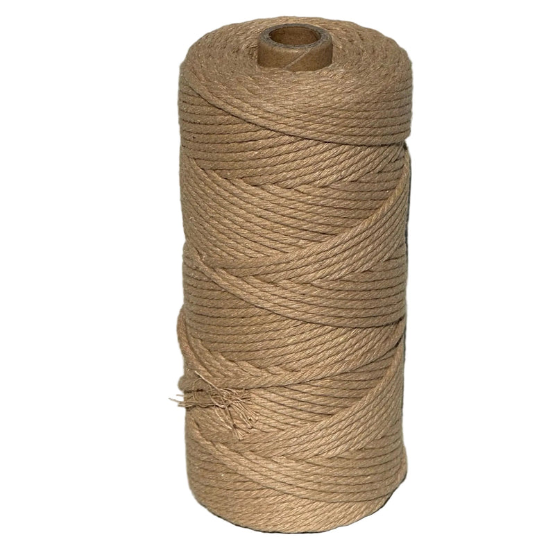 3mm Macrame Rope 100 mtr roll - Mocha - Harry & Wilma