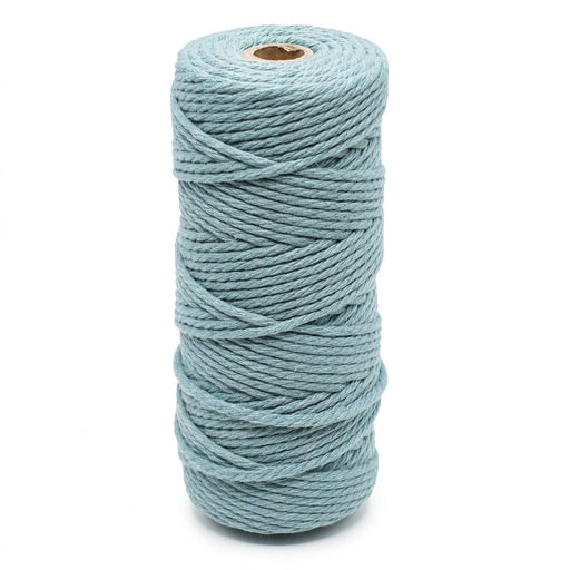3mm Macrame Rope 100mtr roll Grey Green - Harry & Wilma