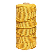 3mm Macrame Rope 100mtr roll Mustard - Harry & Wilma