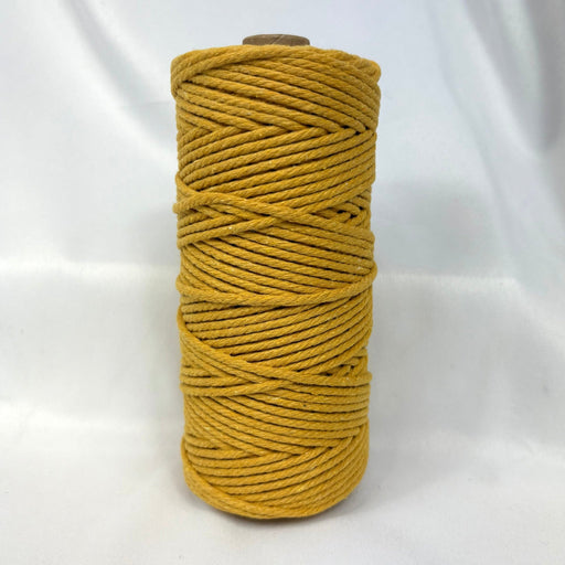 3mm Macrame Rope 100mtr roll Mustard - Harry & Wilma