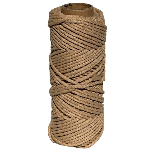 4mm Macrame Rope 50 mtr roll - Mocha - Harry & Wilma
