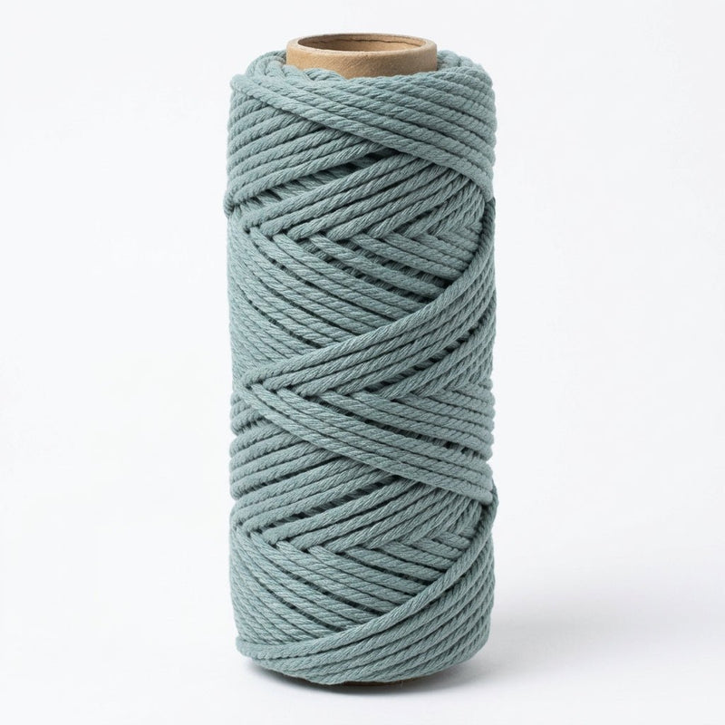 4mm Macrame Rope - Grey Green - Harry & Wilma