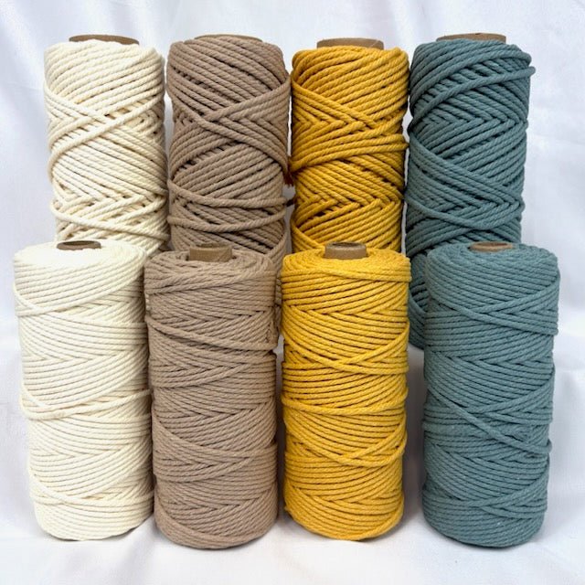 4mm Macrame Rope - Ivory - Harry & Wilma