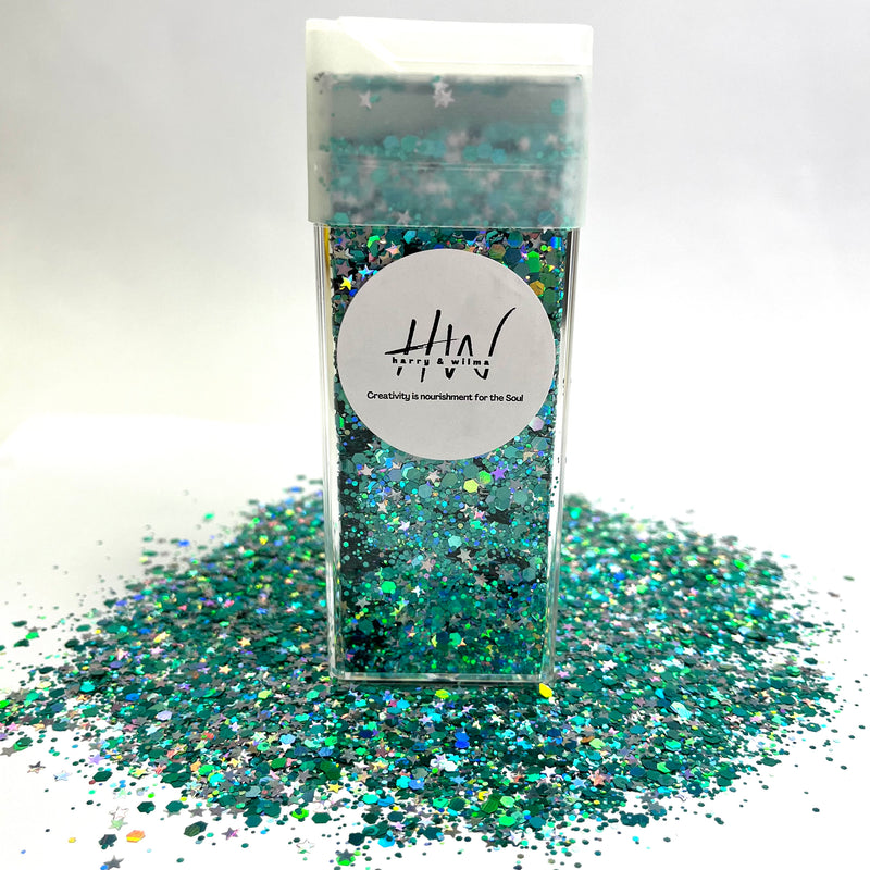 Chunky Glitter Large 125g Super Sparkle - Mermaid Heaven - Harry&Wilma