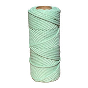 5mm Macrame Rope 50mtr Roll - Mint - Harry & Wilma
