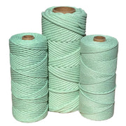 5mm Macrame Rope 50mtr Roll - Mint - Harry & Wilma