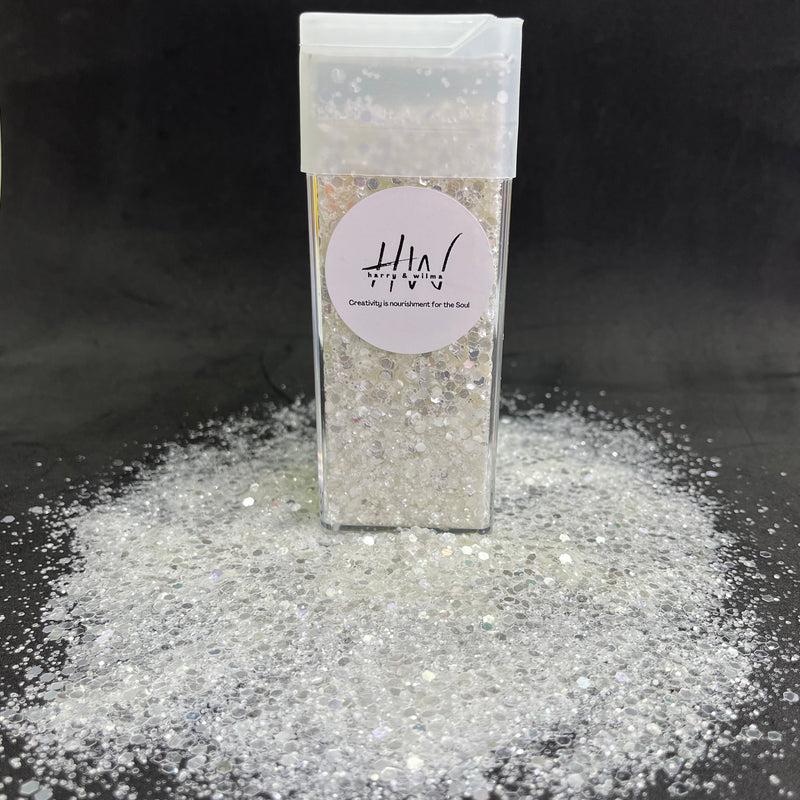 Chunky Glitter Large 125g Super Sparkle - Crystal Waterfall - harry&Wilma