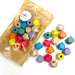 Wooden Brights Mix Geometric Beads with Large Hole