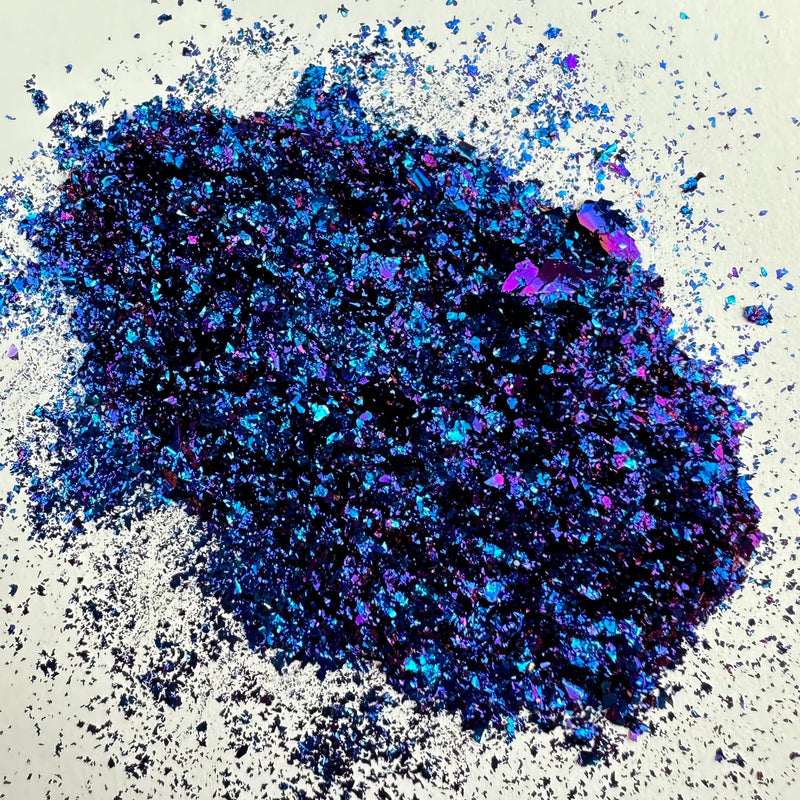 Chameleon Flakes  - Blue to Purple Red (1000-3000um)