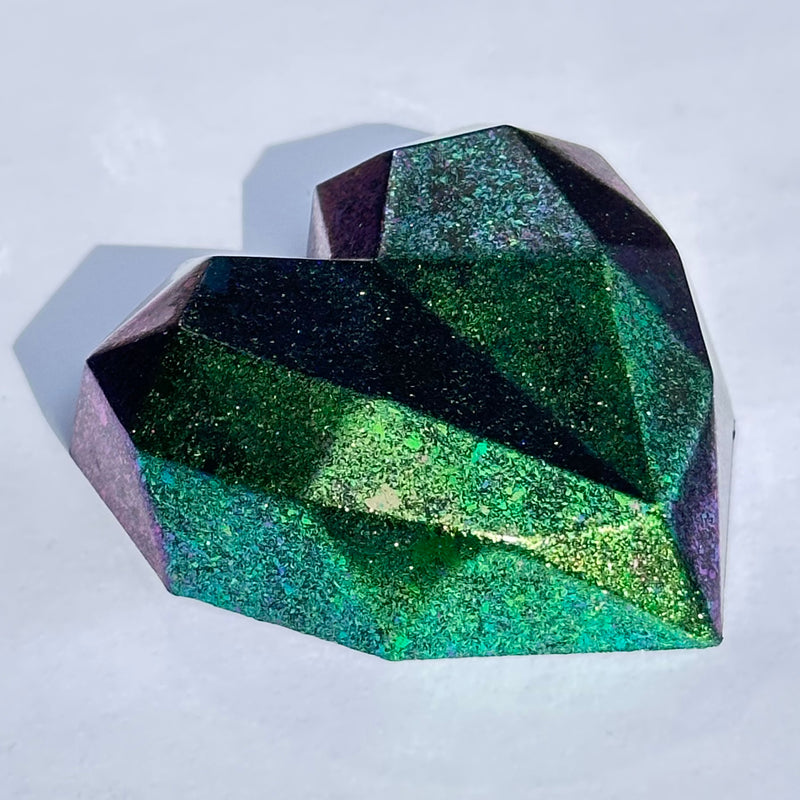 Chameleon Flakes - Silver Red to Green (1000-3000um)