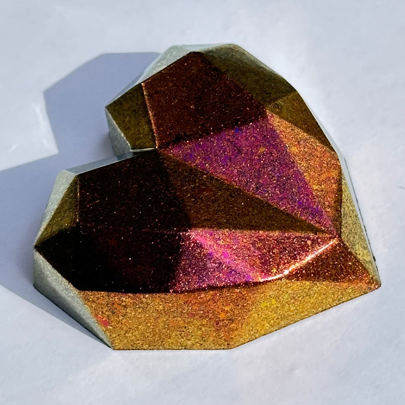 Chameleon Flakes - Orange Red to Golden Yellow (1000-3000um)
