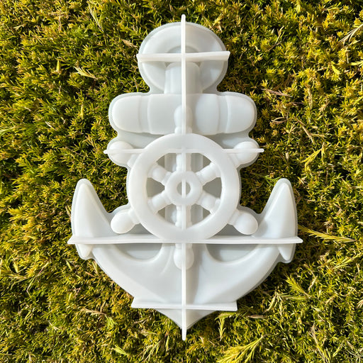 Silicone Mould - Anchor with Wheel