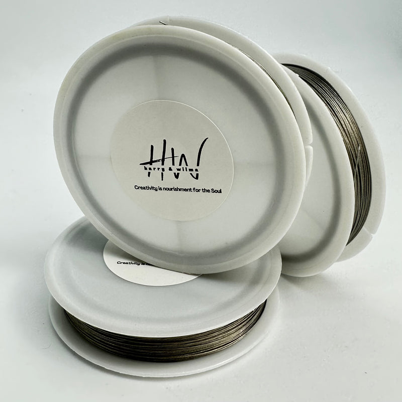 Tiger Tail Silver 50mts per roll