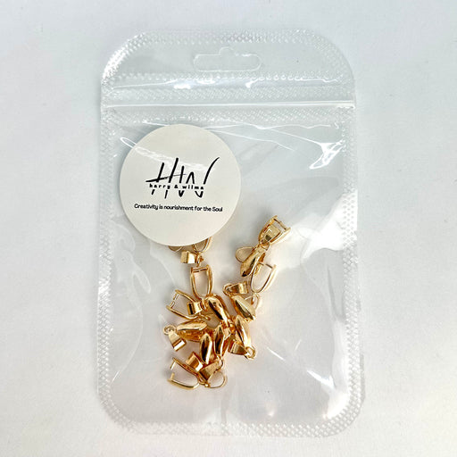 Large Bails Gold 15pcs (Nickel Free)