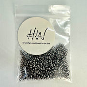 Crimp beads Gun Metal 2mm (Nickel Free)