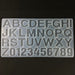 Silicone Resin Mould - Alphabet & Numbers