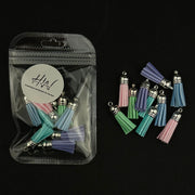 Tassel Keychain Kit Soft Pastel 20pcs
