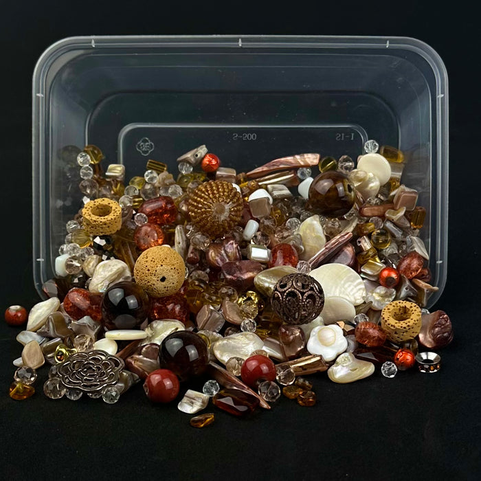 Limited Edition Premium Bead Mix - Earth Tone Jewels