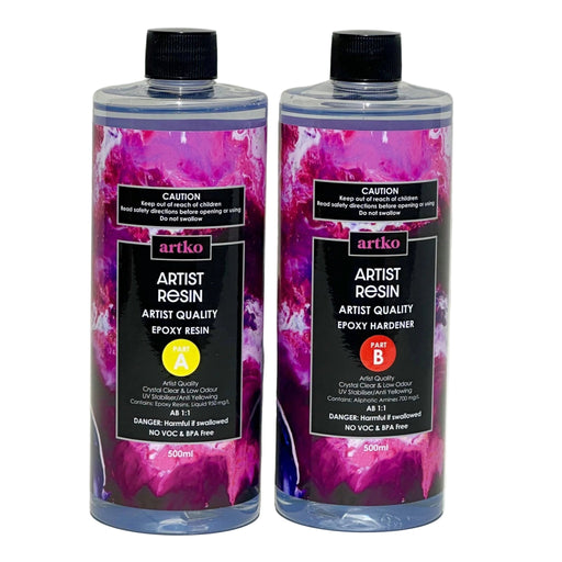 Artists Epoxy Resin 1 Litre Kit - Harry & Wilma