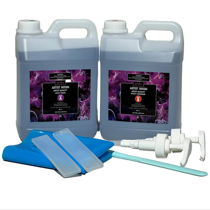 Artists Resin 4 litre Bundle - Harry & Wilma