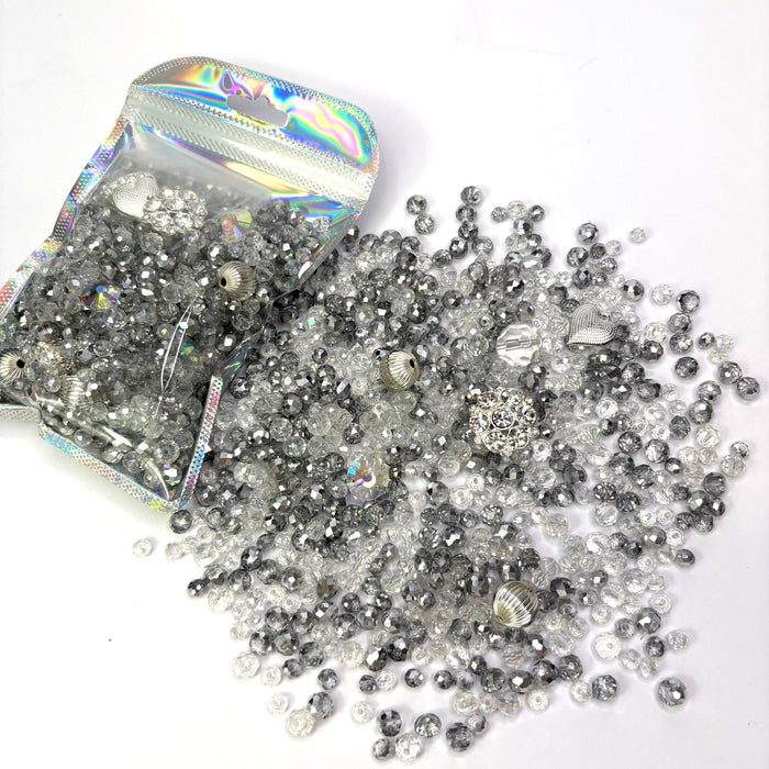 Bead Mix - Crystal Silver - Harry & Wilma