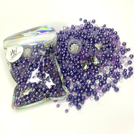 Bead Mix - Purple Rain - Harry & Wilma