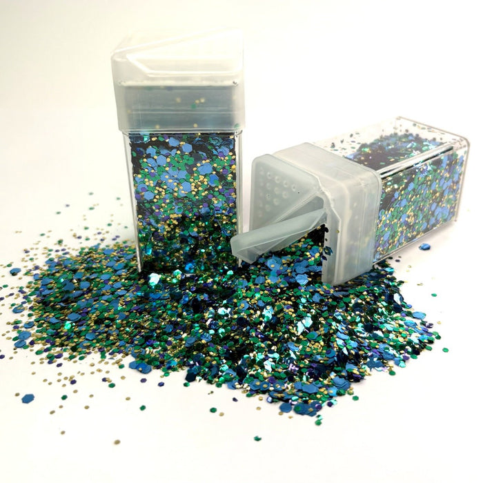 Biodegradable Chunky Glitter - Deep Sea - Harry & Wilma