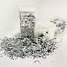 Biodegradable Chunky Glitter - Silver Metallic
