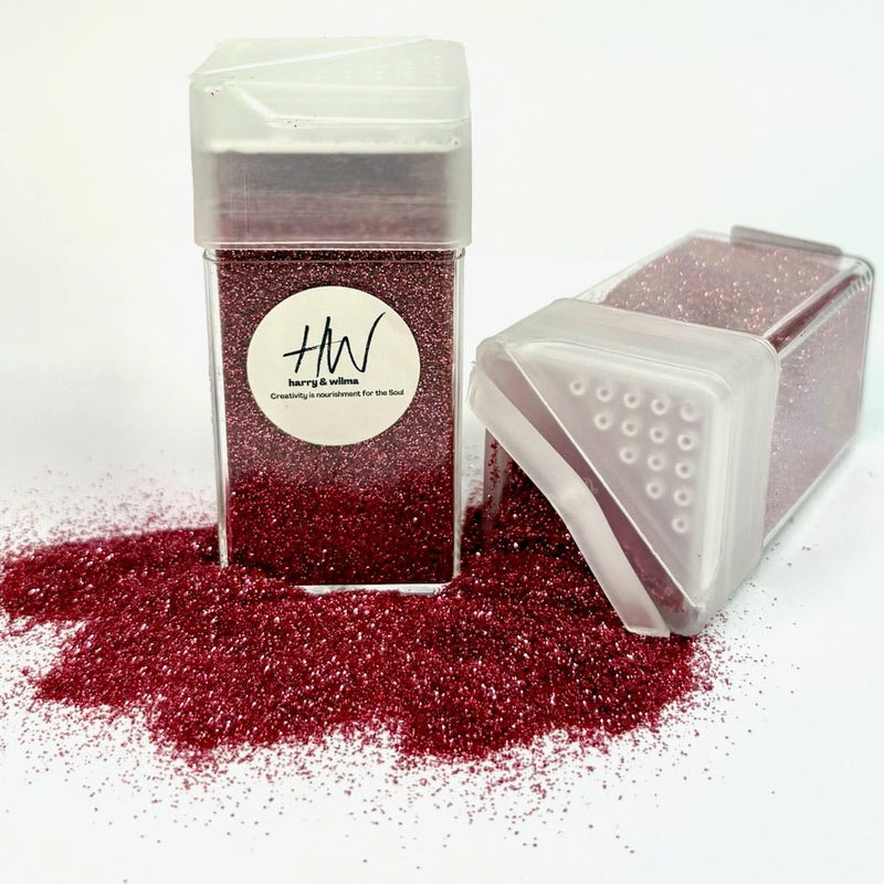 Biodegradable Extra Fine Glitter - Deep Pink - Harry & Wilma