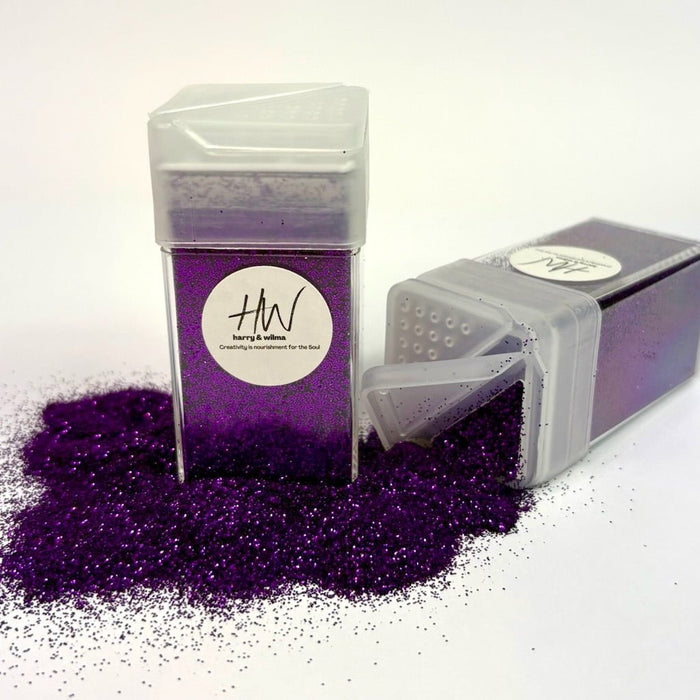 Biodegradable Extra Fine Glitter - Deep Purple - Harry & Wilma