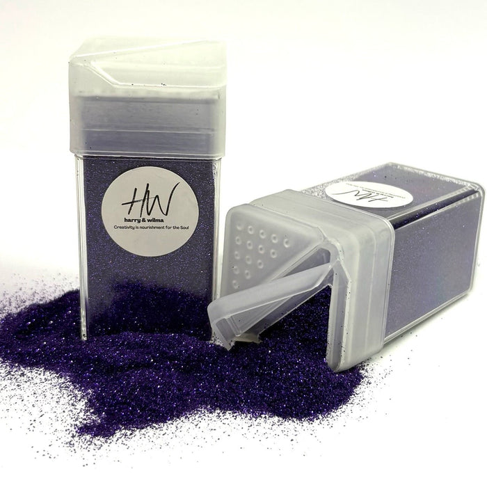 Biodegradable Extra Fine Glitter - Deep Violet - Harry & Wilma