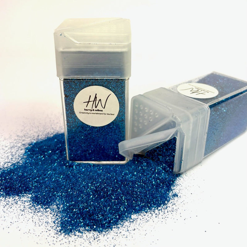 Biodegradable Extra Fine Glitter - Fresh Blue - Harry & Wilma