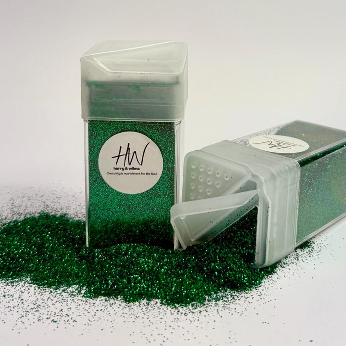Biodegradable Extra Fine Glitter - Grass Green - Harry & Wilma