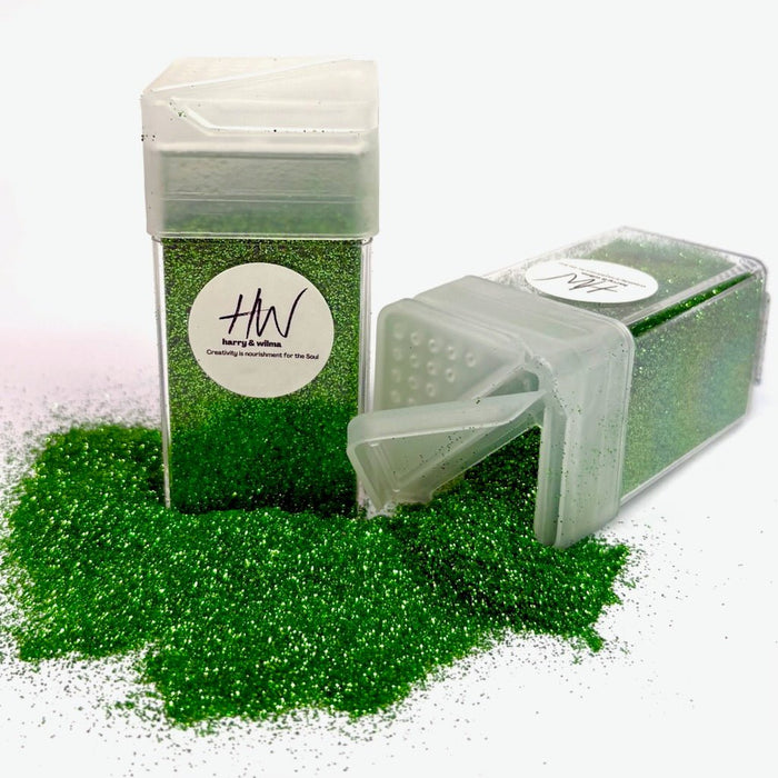 Biodegradable Extra Fine Glitter - Green Goblin - Harry & Wilma