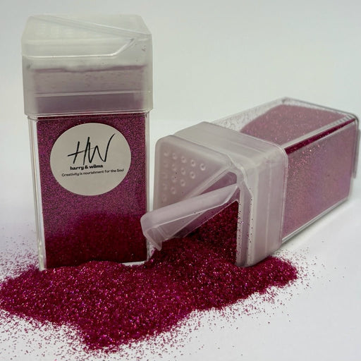 Biodegradable Extra Fine Glitter - Hot Fuchsia - Harry & Wilma