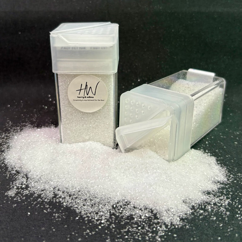 Biodegradable Extra Fine Glitter - Snow White - Harry & Wilma