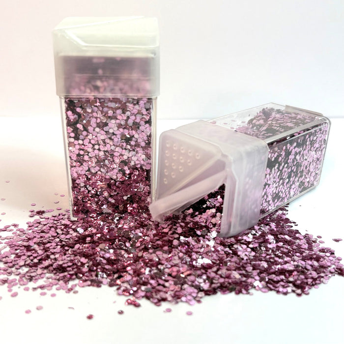 Biodegradable Fine Glitter - Poppy Pink - Harry & Wilma