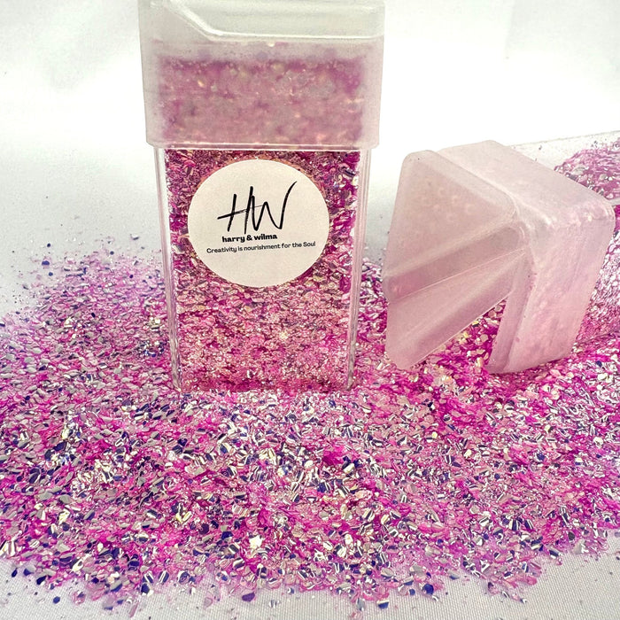 Bubble Beads Glitter - lavender 42g - Harry & Wilma
