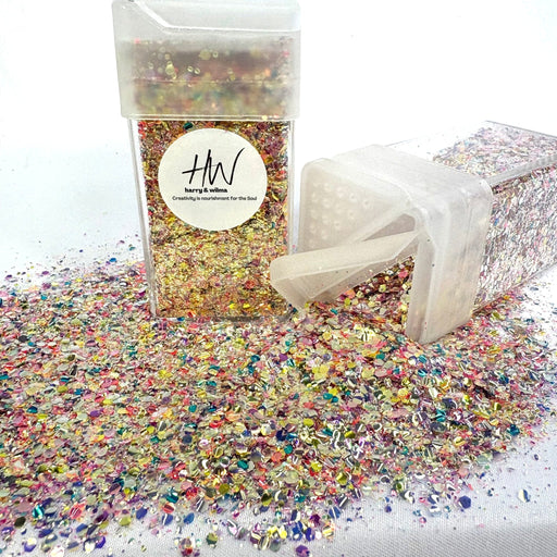 Bubble Beads Glitter - Mixed colours 42g - Harry & Wilma