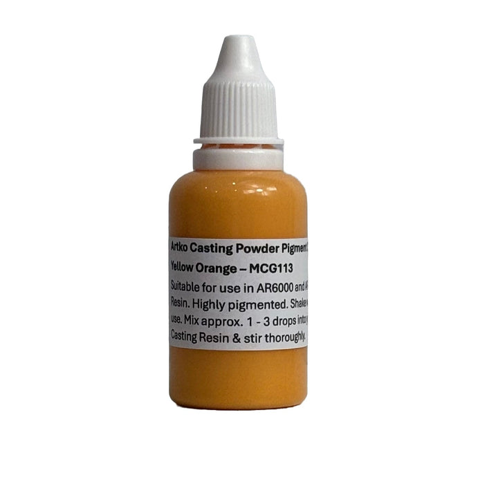 Casting Powder Pigment Dye Yellow Orange - Harry & Wilma