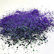 Chameleon Aurora Glitter 42g Purple Black - Harry & Wilma