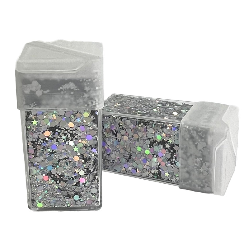 Chunky Glitter 42g Cosmic Silver - Harry & Wilma
