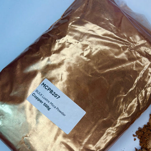 Copper BULK Lustre Mica Powder 500g bag - Harry & Wilma